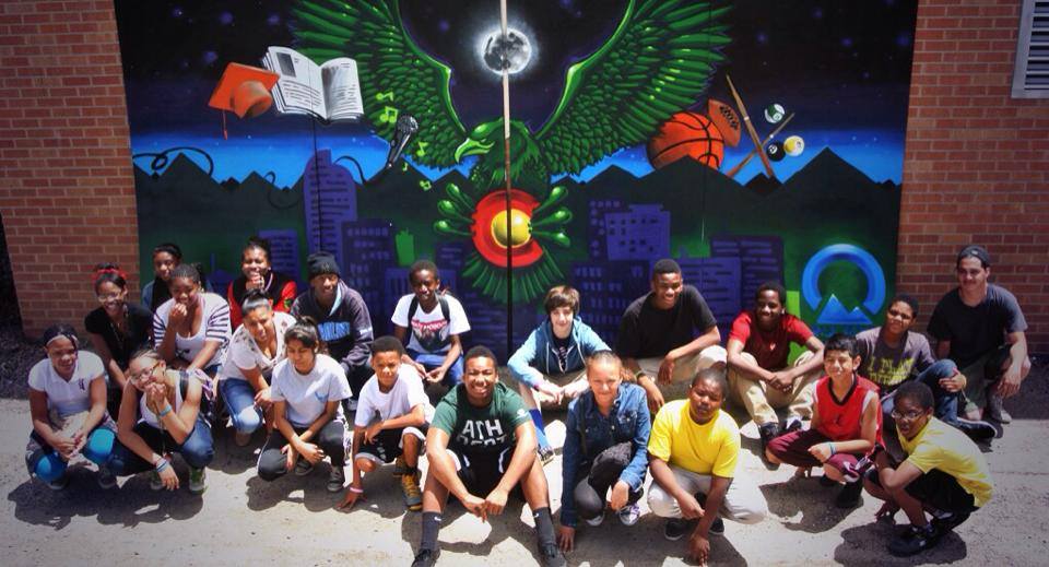 Aurora Mural