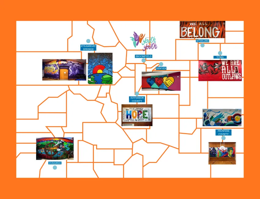 Map with border